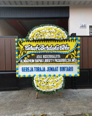Papan Bunga Duka di Nalumsari