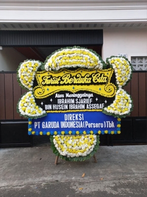 Papan Bunga Duka di Nalumsari